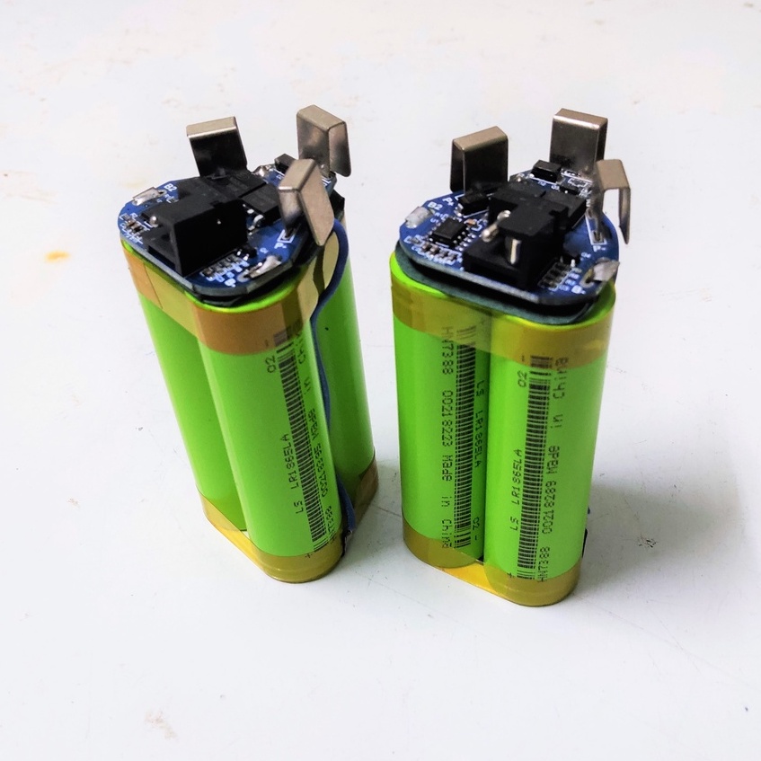 Pin máy khoan 3S 12v 2000MAH tam giác. Khối pin 3s 12.6V chuyên thay pin máy bắt vít, pin máy khoan 12v makita, bosch..