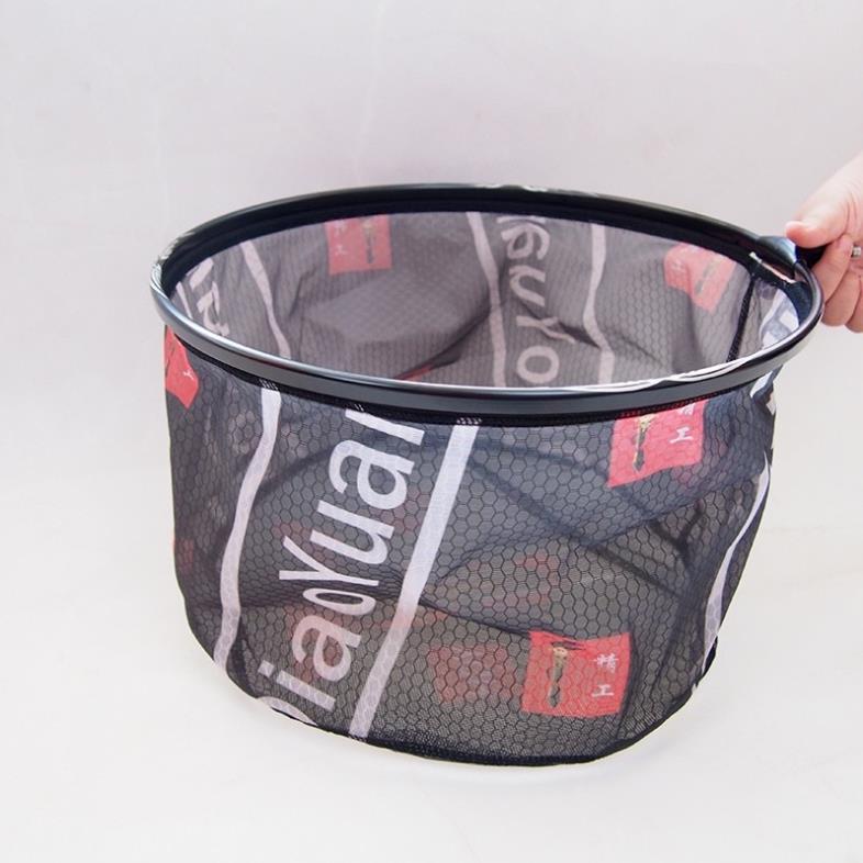 Mặt Vợt Cá Carbon hàng loại 1 vành tròn 45cm Chuyên Câu Đơn Câu Đài hàng cao cấp nhập khẩu siêu bền