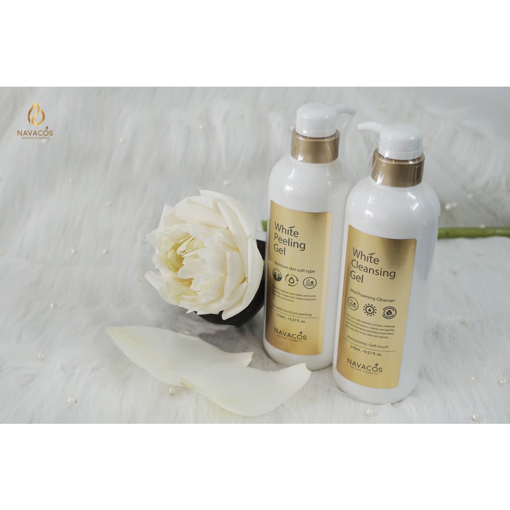 Sữa rửa mặt Navacos ❤FREESHIP❤Sữa rửa mặt White Cleansing Gel Navacos(100ML)