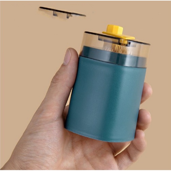 Lọ đựng tăm có nút bật tự động, lọ đựng tăm tự động thông minh siêu tiện dụng