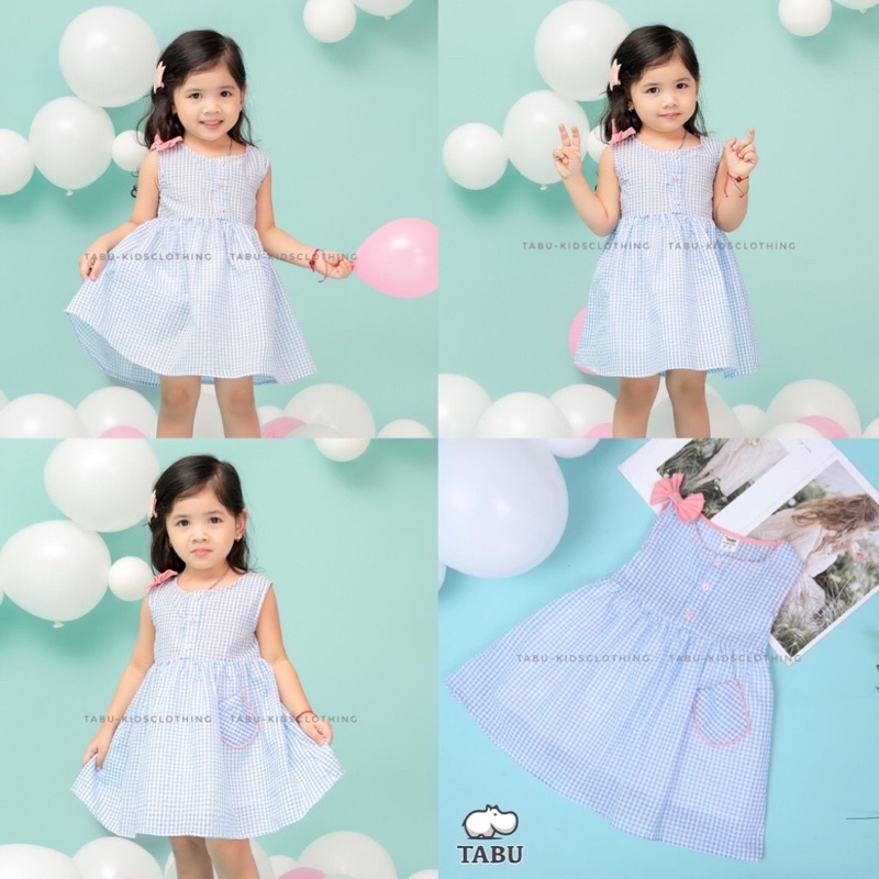 Váy thiết kế bé gái từ 10-25kg