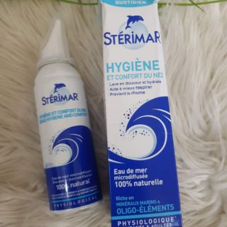 XỊT MŨI MUỐI BIỂN #STERIMAR