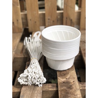 Bộ 10 chậu treo trồng cây kích thước fi 16 x 9cm