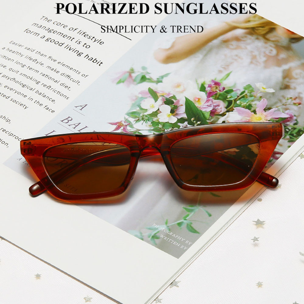 Kính mát mắt mèo phong cách Hàn Quốc retro cho nữ