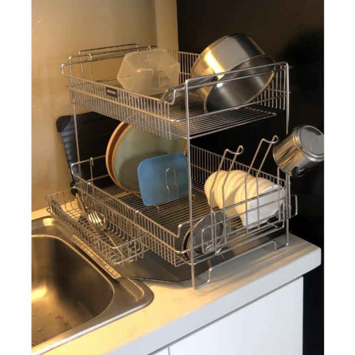 🔥KỆ ÚP CHÉN BÁT 2 TẦNG ĐA NĂNG.GÍA BÁT INOX 304.KỆ CHÉN THÔNG MINH 🔥🔥 HÀNG XUẤT KHẨU.🔥🔥 🔥🔥KỆ CHÉN HÀN QUỐC KOXINA | BigBuy360 - bigbuy360.vn