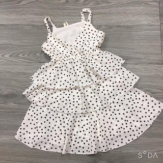 Váy maxi chấm bi size cho bé gái (10-22kg)