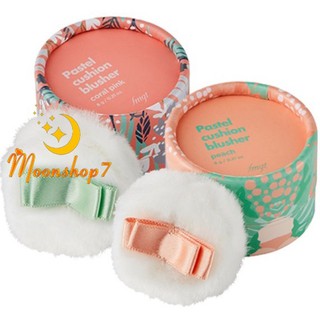 Phấn má hồng dạng nén TFS Lovely Me: Ex Pastel Cushion Blusher fmgt kèm bông tán siêu xinh