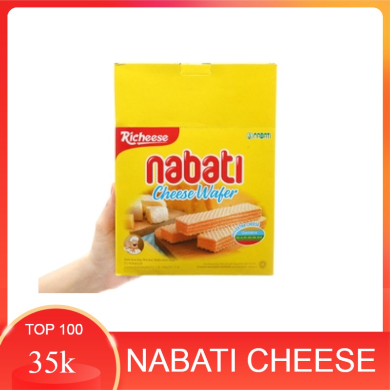 Bánh xốp nhân phô mai Nabati hộp 320g