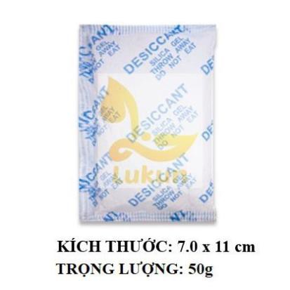 [Hot] Gói Hút Ẩm Silicagel 1kg loại túi 1/2/3/4/5/10/20/50/100gr/200/500/1000g - Hạt hút ẩm Lukun