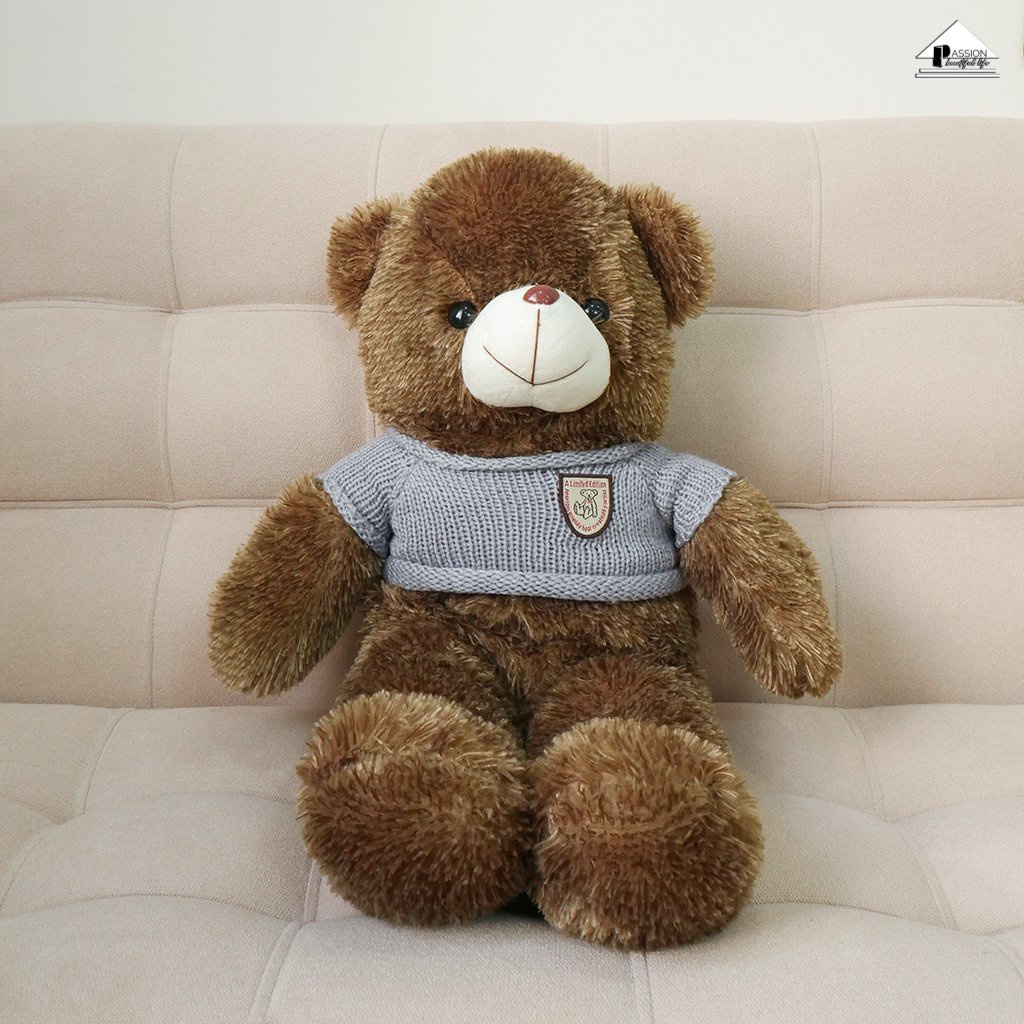 Gấu Bông Teddy Mặc Áo Len Hàng Nhập Khẩu PA9706