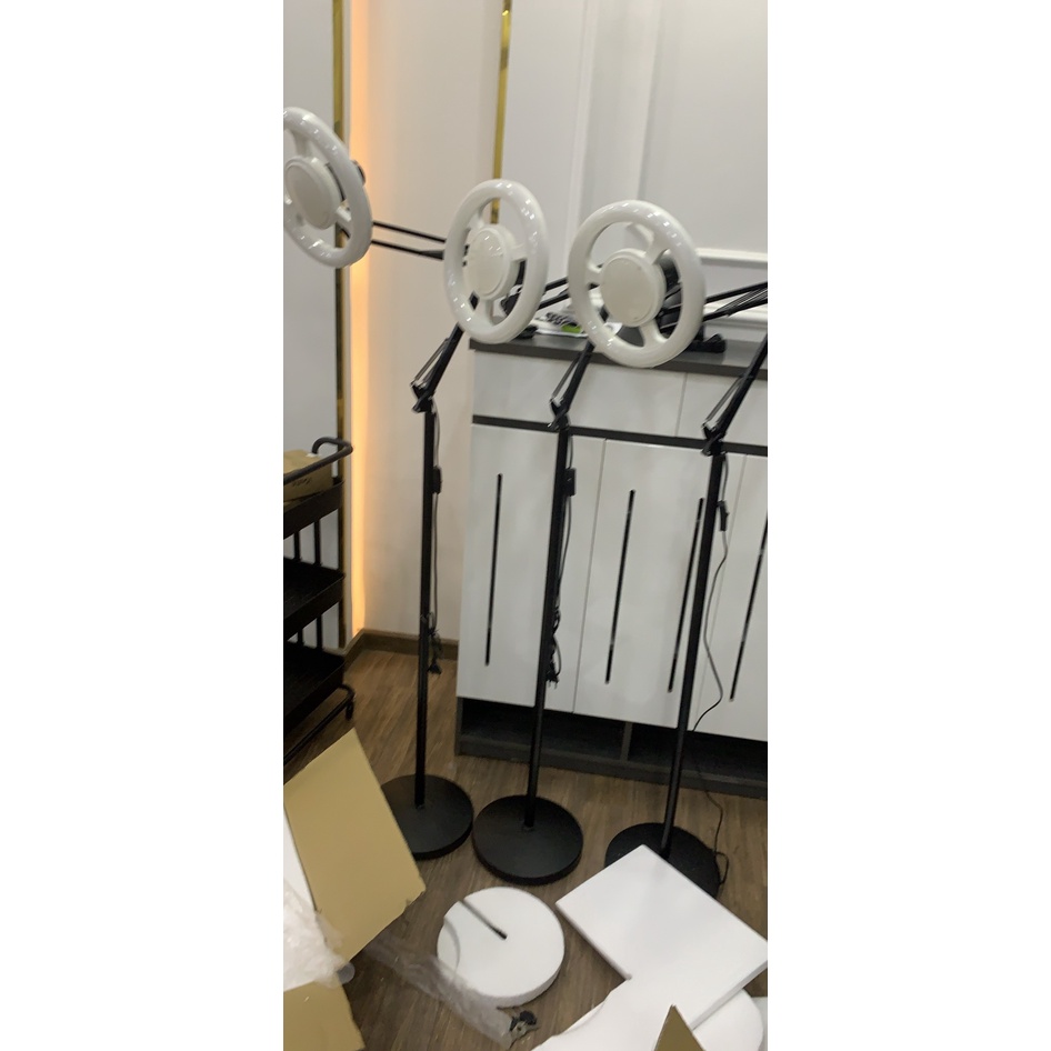 Đèn Led Bông Spa, Phun Xăm, Nối Mi trục khuỷu