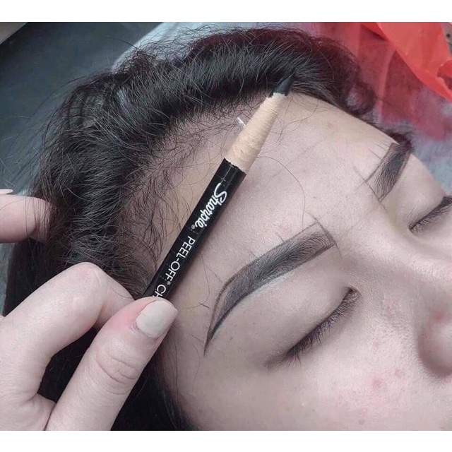 CHÌ ĐÁ SHARPIE ĐỊNH HÌNH MÀY MÔI | Dụng cụ phun xăm Anh Ngoc