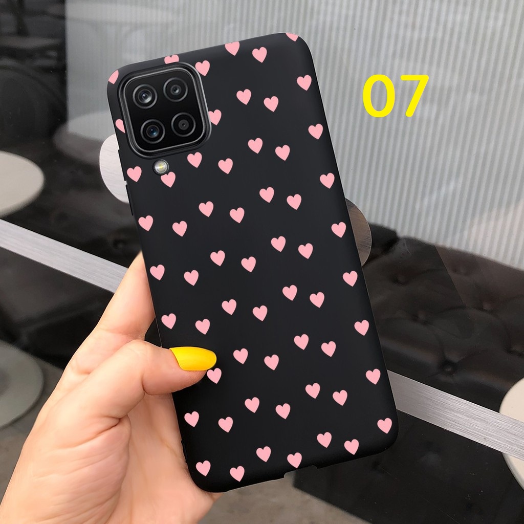 Ốp lưng Samsung A12 / A22 dẻo in hình trái tim
