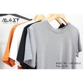 ÁO - ÁO THUN CỔ TRÒN - Basic dễ phối đồ