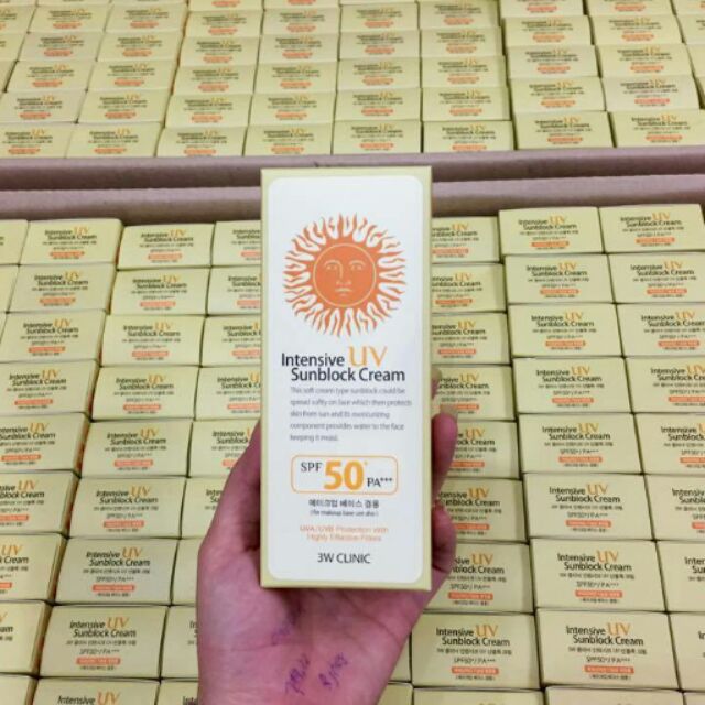 Kem chống nắng 3W Clinic SPF 50 PA +++ | BigBuy360 - bigbuy360.vn