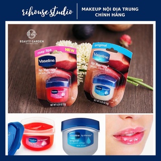 Dưỡng môi vaseline hủ 7g