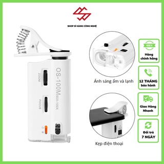 Kính Lúp 60X-100X Kẹp Điện Thoại 💗FREESHIP💗 Kính lúp 100X mini