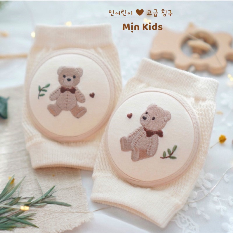 Bọc Bảo Vệ Đầu Gối Cho Bé Phong Cách Hàn Cao Cấp An Toàn Cho Bé Tập Bò - Mịn Kids