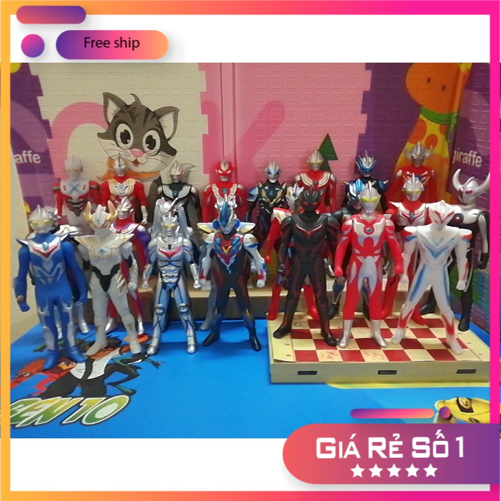 Mô hình Ultraman 23 cm  Siêu nhân điện quang