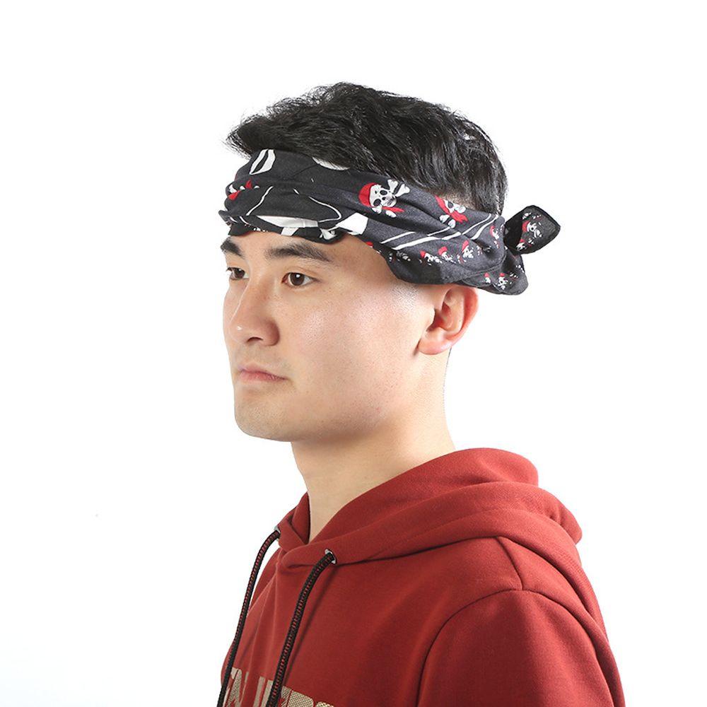 Pewany Hip Hop Paisley Khăn Trùm Đầu Bằng Cotton Thoáng Khí Hình Đầu Lâu Không Đường May Cho Đi Xe Đạp Thể Thao Ngoài Trời B-Boy