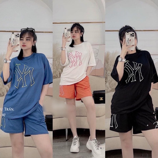 Set bộ đùi cotton in chữ ny 3m cho nữ siêu hot hit