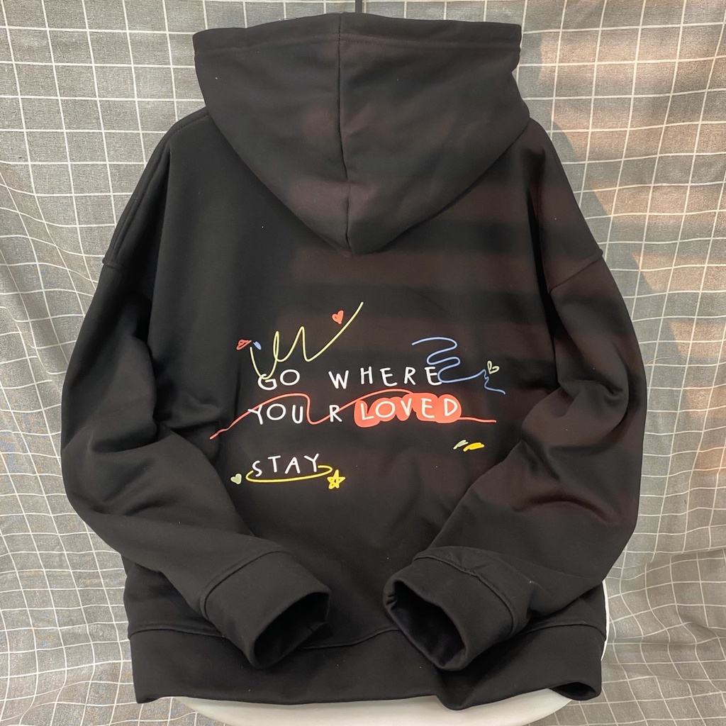 ÁO KHOÁC HOODIE DÂY KÉO OHOH Ulzzang (FORM LỬNG)