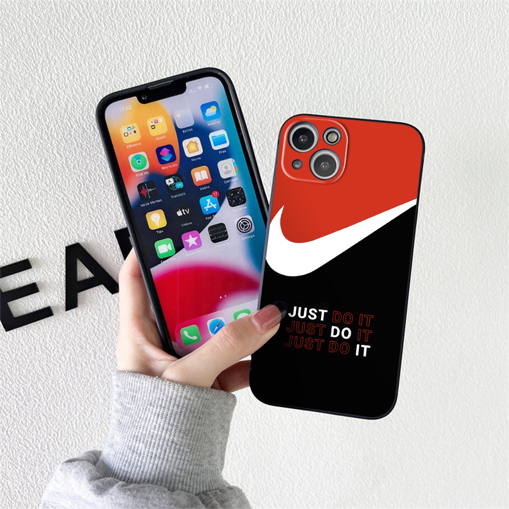 ️‍Ốp Điện Thoại Mềm In Logo Thời Trang Sang Trọng Cho iPhone 11 13 Pro Max XS Max XR 7 8 Plus 12Pro 13 Pro