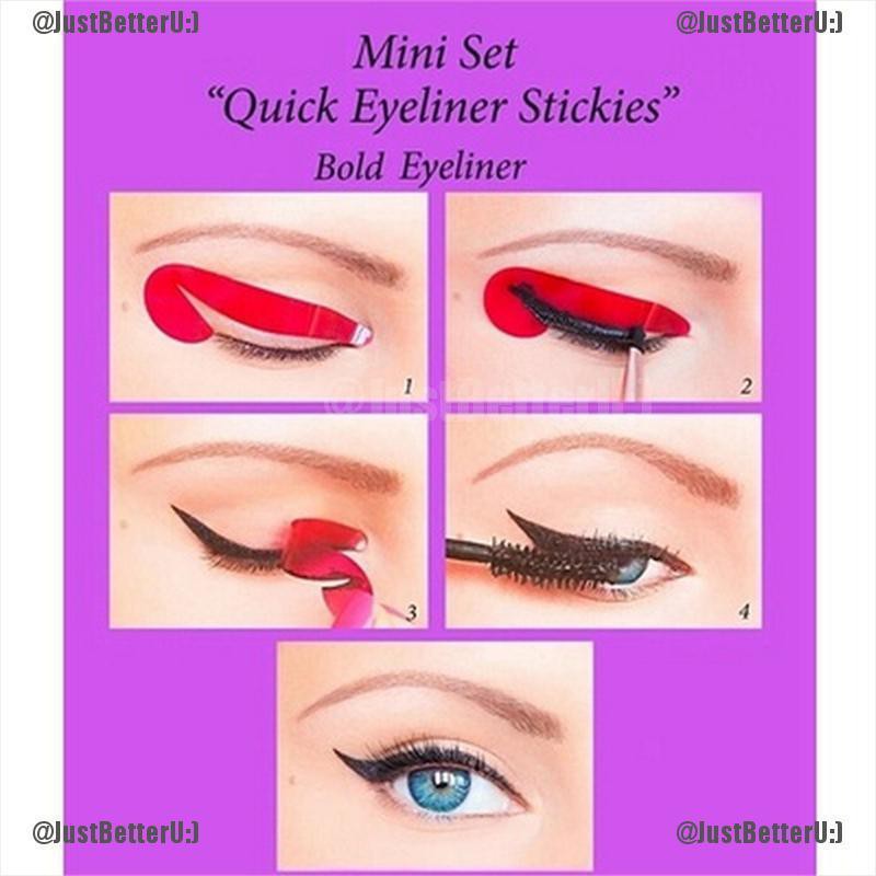 [Hàng mới về] Set 4 khuôn kẻ mắt hoàn hảo tiện lợi