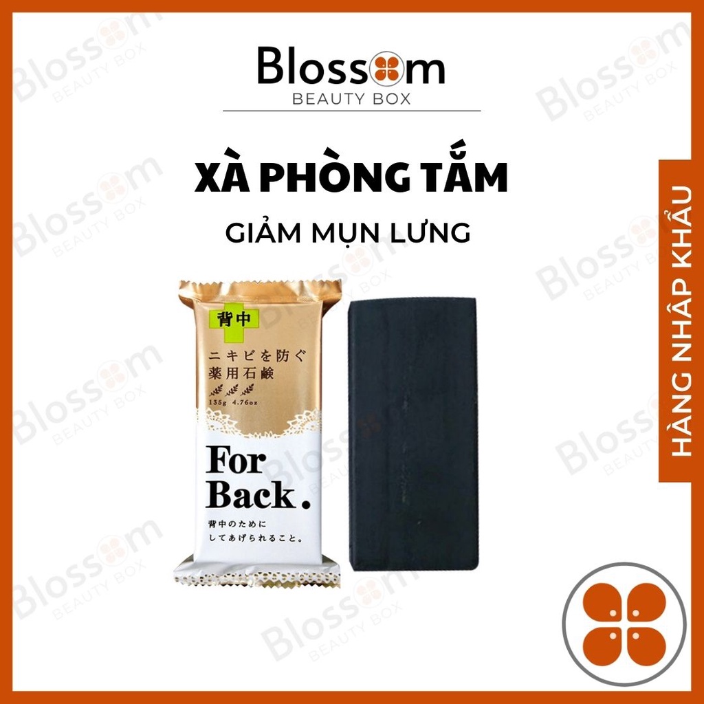 Xà phòng tắm giảm mụn lưng FOR BACK Pelican Nhật Bản 135G