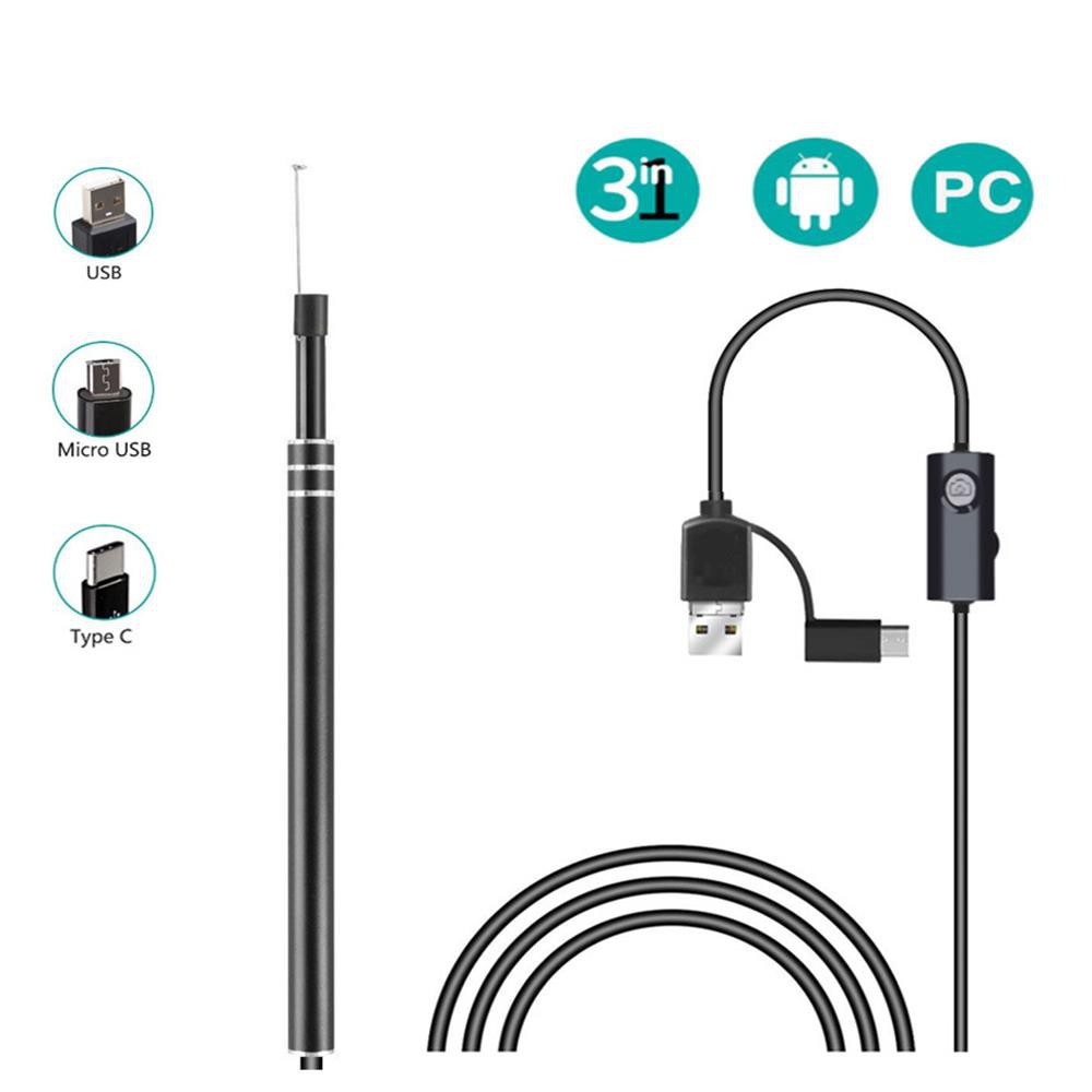 [SALE LỚN NHẤT NĂM] Camera Nội Soi Tai, Miệng Siêu Nét Đi Kèm Bộ Đầu Lấy Ráy | BigBuy360 - bigbuy360.vn