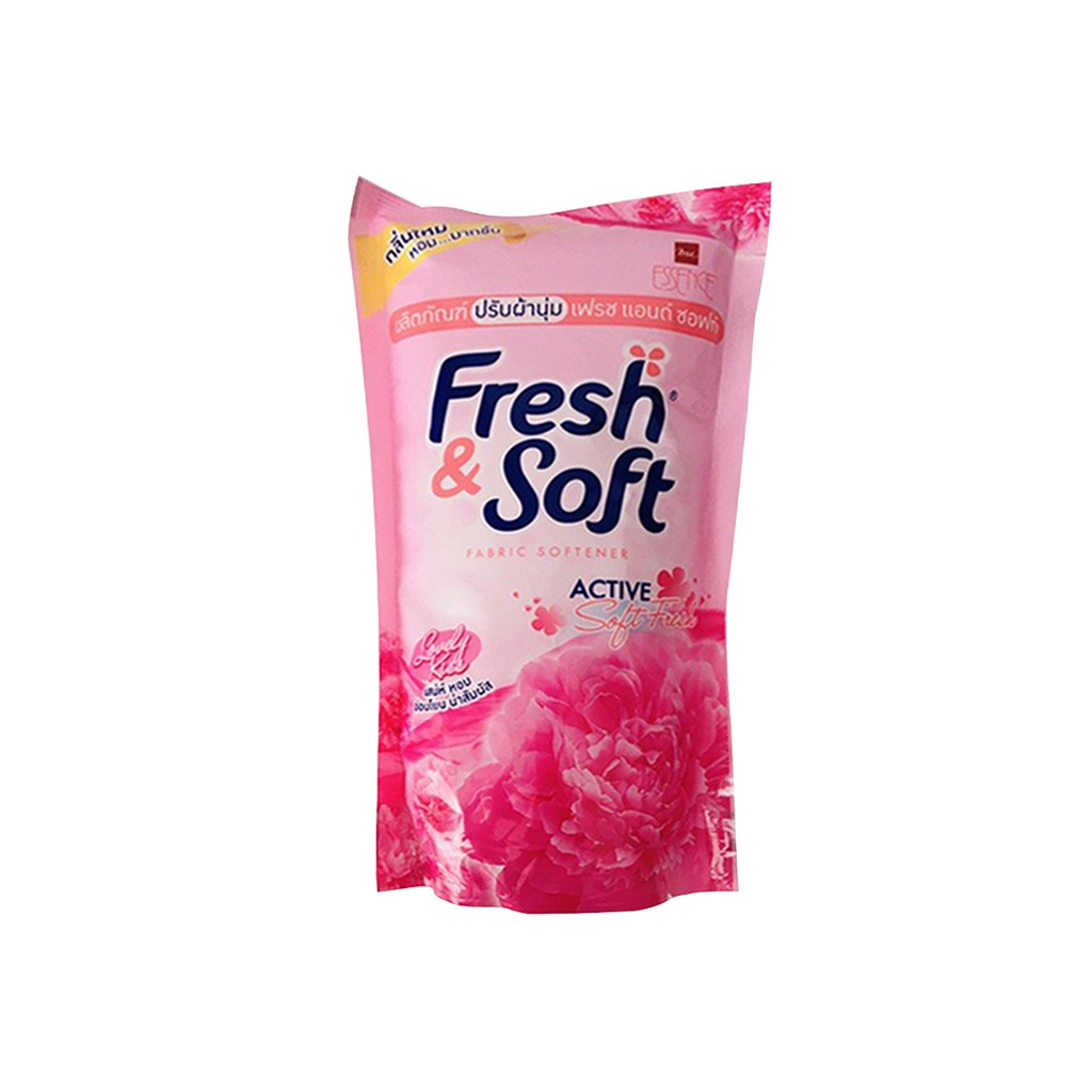 Nước xả vải FRESH SOFT 600ml - túi - xả vải Thái Lan - Giao màu ngẫu nhiên