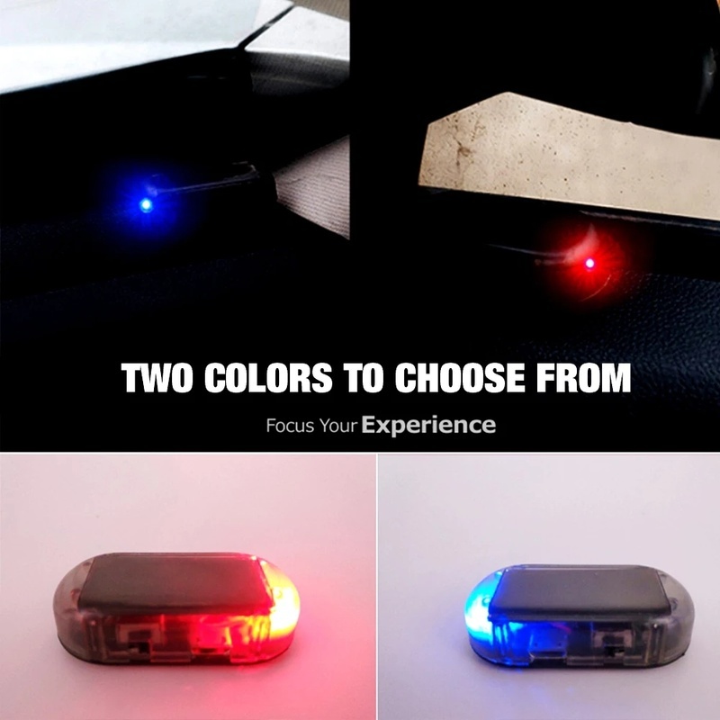 Đèn LED Cảnh Báo Chống Trộm Sử Dụng Năng Lượng Mặt Trời Cho Xe Hơi