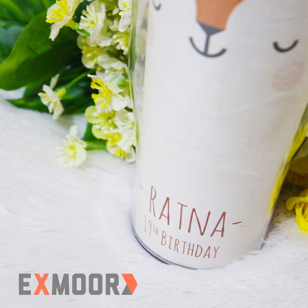 Request Birthday Gift Tumbler Name