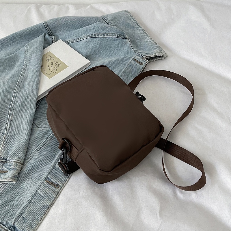 Túi Đeo Chéo Nhỏ Bằng Nylon Phong Cách Cổ Điển Cho Nữ