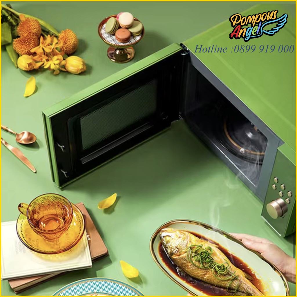 Lò vi sóng 700W BEAR WBL-A20H1 20L màu xanh lá chính hãng , bảo hành 12 tháng , lỗi đổi mới trong 7ngày