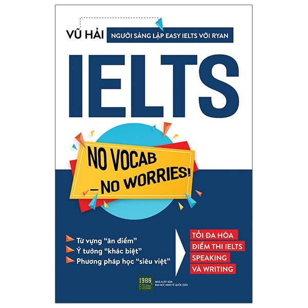 Sách - Combo 2 cuốn: Crack Ielts general writing + IELTS No Vocab - No Worries!