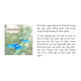 Màn (mùng) chống và diệt muỗi ChamCham