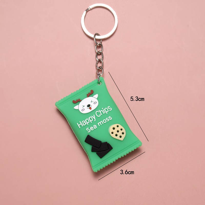 Móc Khóa Viên Kẹo Nhiều Màu sắc - Móc Chìa Khóa Kẹo Ngọt Phong Cách Hàn Quốc Molangshop