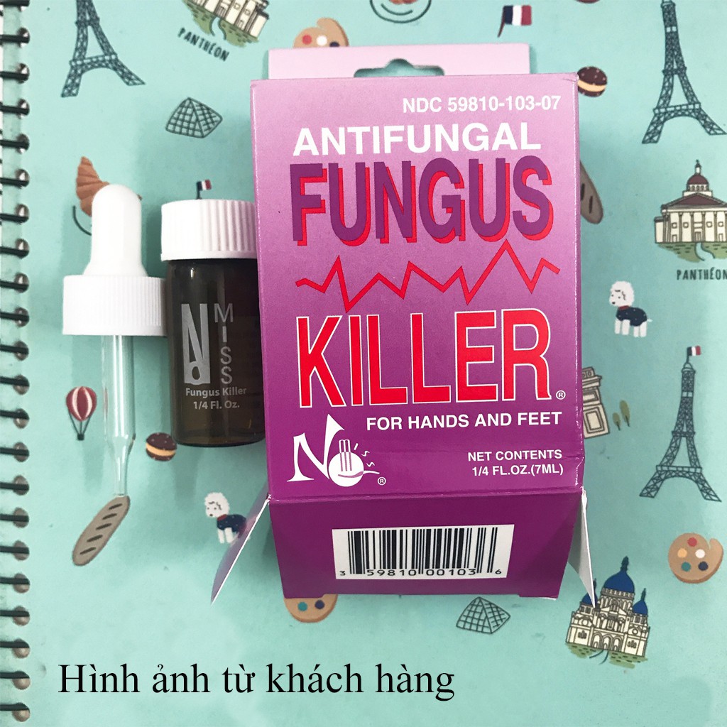 Dung dịch cải thiện nấm móng Fungus Killer nhập khẩu từ Mỹ chính hãng (7ml)