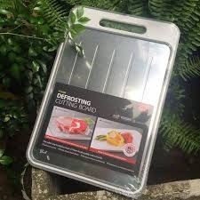 Thớt rã đông Lock&Lock 2 mặt nhôm và nhựa CSC411