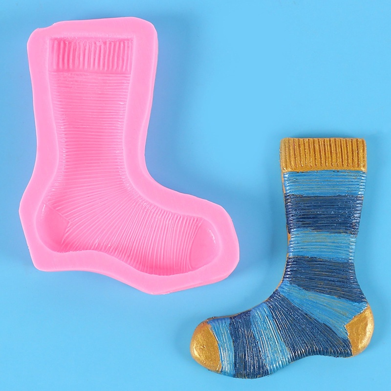 Khuôn Làm Xà Phòng Thủ Công 3D Hình Đôi Giày Độc Đáo