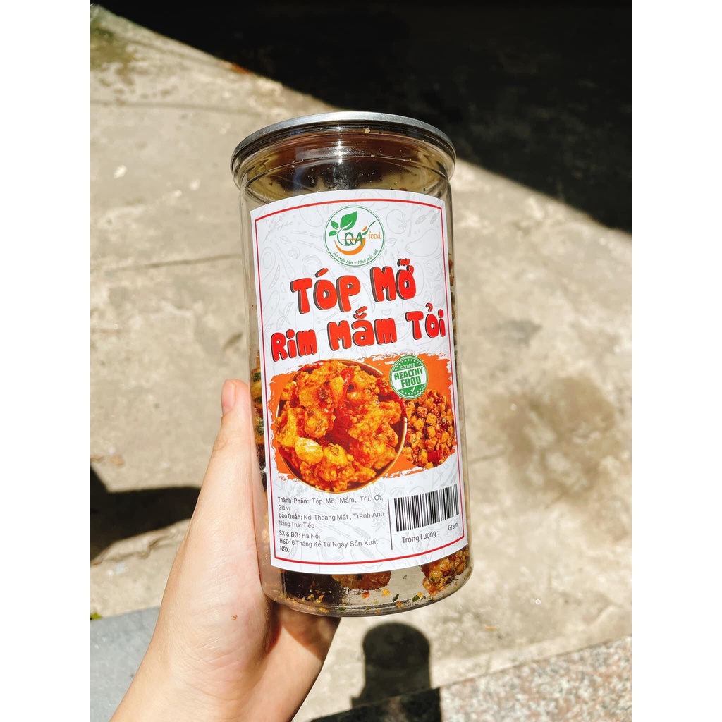 Tóp Mỡ Rim Mắm Tỏi Thơm Ngon