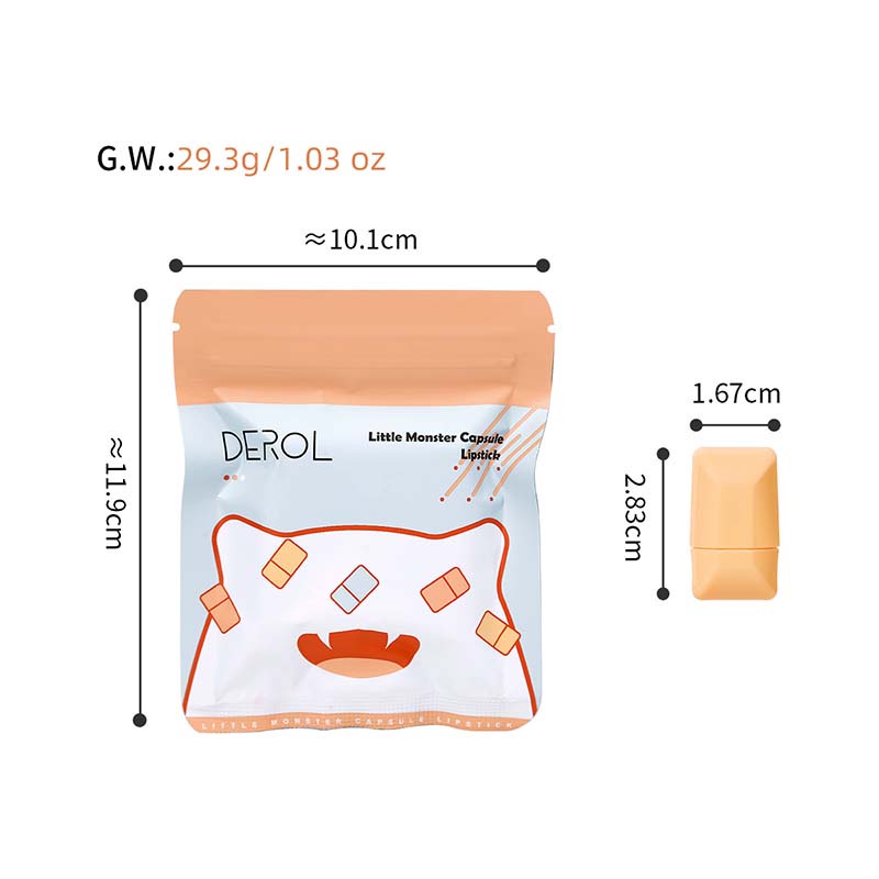 Túi Son Môi Derol Màu Kẹo Lì Mịn Màng Không Dính Ly Dr-040 | BigBuy360 - bigbuy360.vn