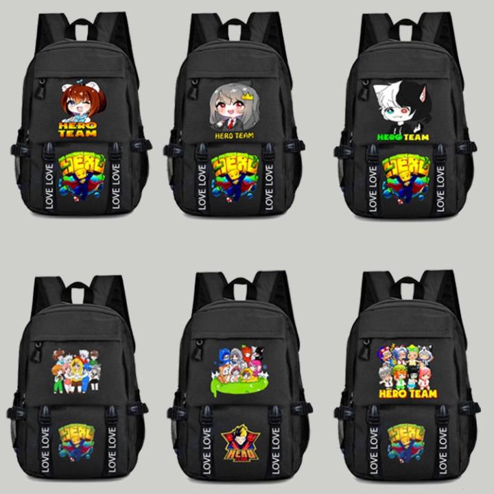 BST balo in hình HERO TEAM nhiều mẫu độc đẹp giá tại xưởng