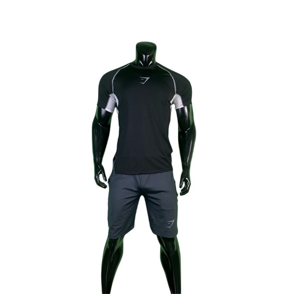 Áo Thun Thể Thao Form Ôm Body Mẫu Phối Lưới MỚI GS