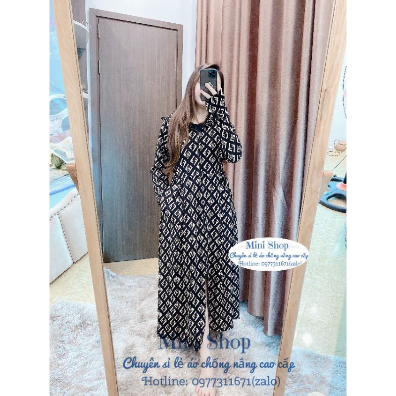 Áo chống nắng nữ ( vải UMI )