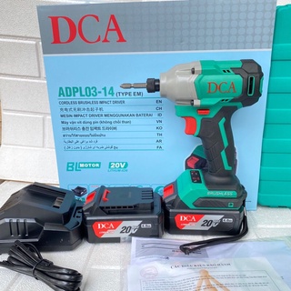 máy khoan pin chuyên vit DCA  không chổi than 20v bắn tôn siêu ngọt