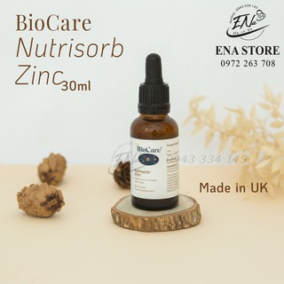 Giọt Kẽm BioCare Nutrisorb Zinc 30ml
