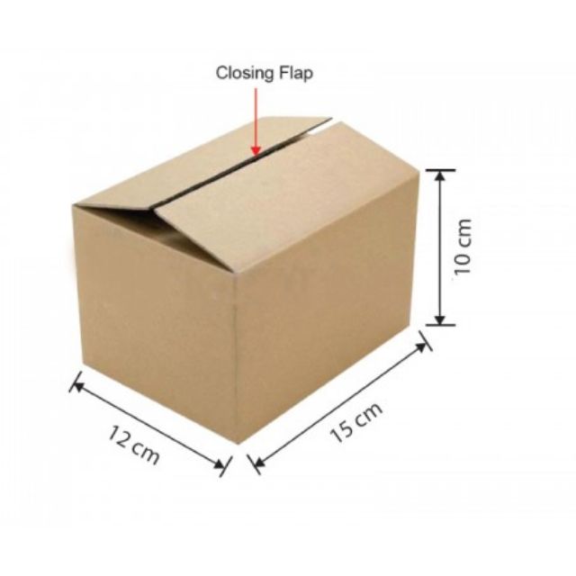 50 Hộp cod carton 15x12x10