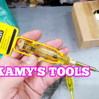 Bút Thử Điện Stanley 66-119 hàng chính hãng , Tua Vít Thử Điện, Tô Vít Thử Điện